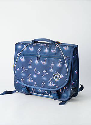 Cartable bleu STONES AND BONES fille