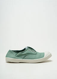 Baskets bout rond bout rond vert BENSIMON fille
