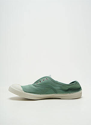 Baskets bout rond bout rond vert BENSIMON fille