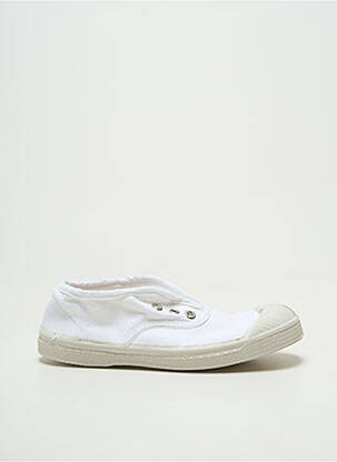 Baskets bout rond bout rond blanc BENSIMON fille