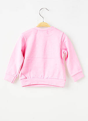 Sweat-shirt manches longues manches longues rose TRENTE TROIS fille