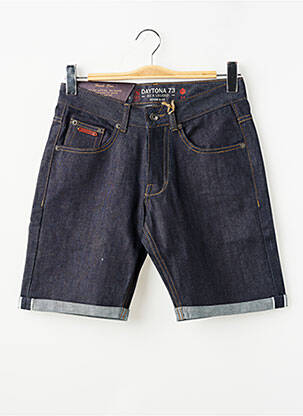 Bermuda stretch taille normale bleu DAYTONA homme