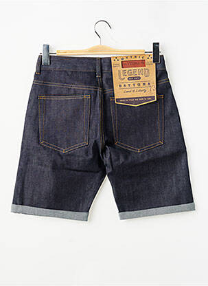 Bermuda stretch taille normale bleu DAYTONA homme