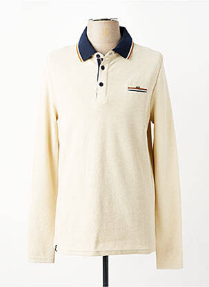 Polo manches longues manches longues beige RITCHIE homme