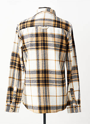Chemise manches longues poches beige RITCHIE homme