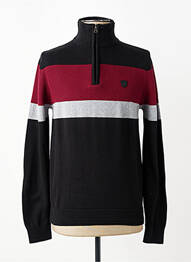 Pull stretch manches longues noir RITCHIE homme