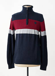 Pull stretch manches longues bleu RITCHIE homme