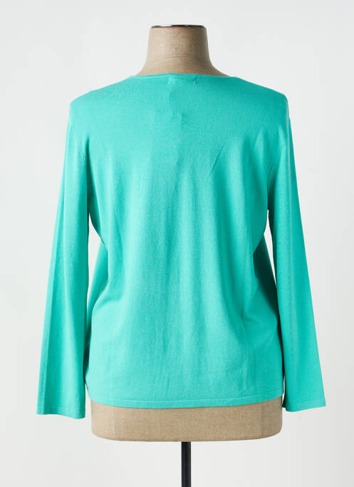 Gilet manches longues stretch vert TRIPODE femme