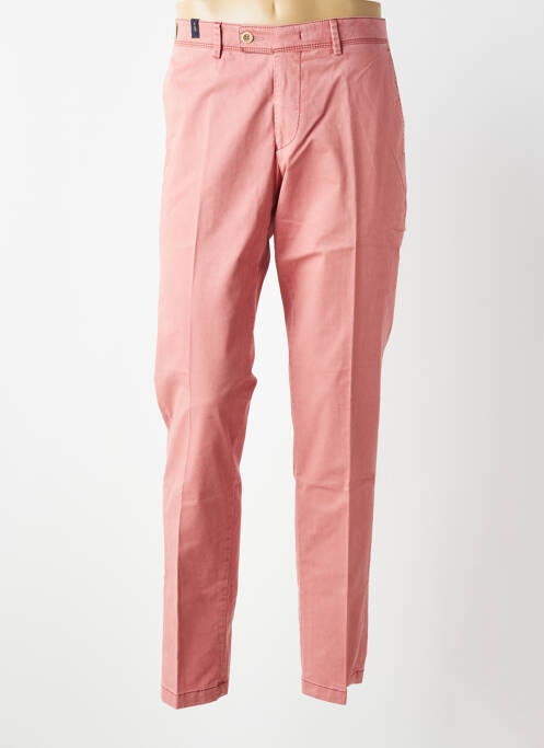 Pantalon chino stretch taille normale rose SAN SIRO homme
