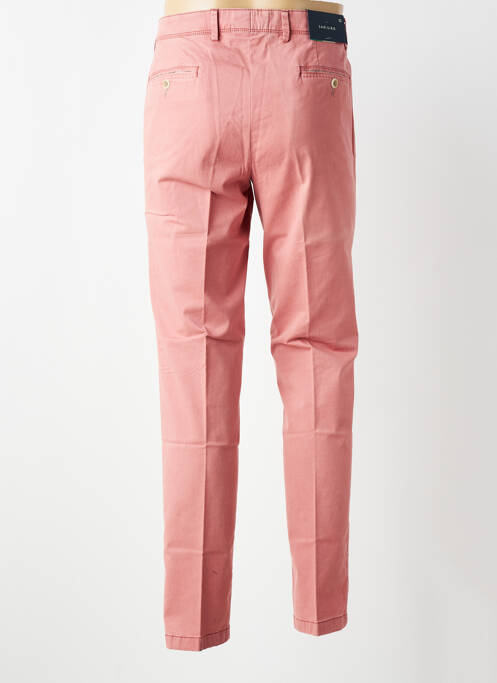 Pantalon chino stretch taille normale rose SAN SIRO homme