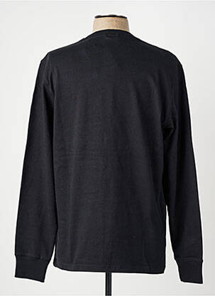 Pull col rond manches longues noir IRON AND RESIN homme