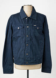 Veste casual fermeture boutonnée sur le devant bleu IRON AND RESIN homme