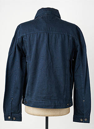 Veste casual fermeture boutonnée sur le devant bleu IRON AND RESIN homme