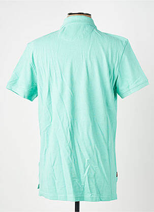 Polo coupe droite manches courtes vert DAYTONA homme