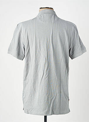 Polo coupe cintrée manches courtes gris DAYTONA homme