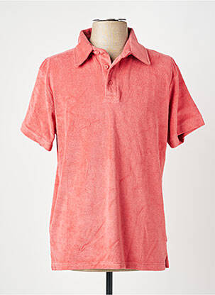 Polo coupe droite manches courtes orange DAYTONA homme