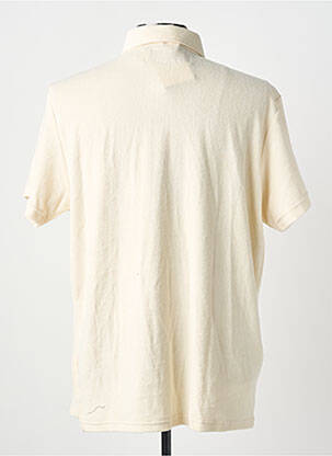 Chemise manches courtes coupe droite beige IRON AND RESIN homme