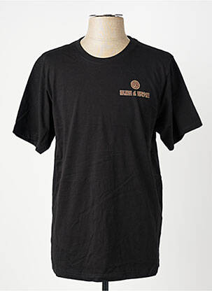 T-shirt stretch manches courtes noir IRON AND RESIN homme