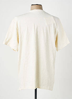 T-shirt stretch manches courtes beige IRON AND RESIN homme