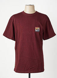 T-shirt stretch manches courtes rouge DAYTONA homme