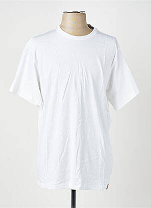 T-shirt stretch manches courtes blanc IRON AND RESIN homme