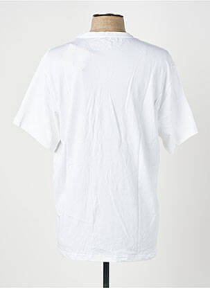 T-shirt stretch manches courtes blanc IRON AND RESIN homme