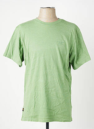 T-shirt stretch manches courtes vert DAYTONA homme