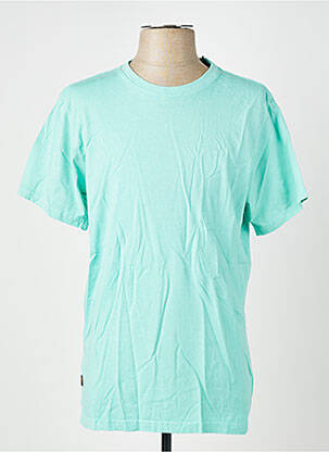 T-shirt stretch manches courtes bleu DAYTONA homme