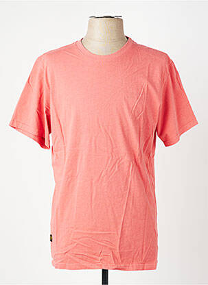 T-shirt stretch manches courtes rose DAYTONA homme