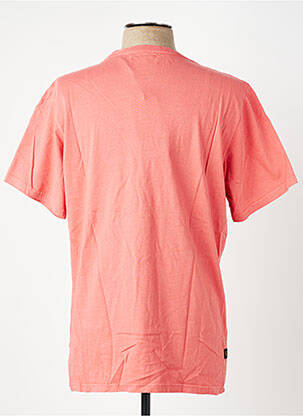 T-shirt stretch manches courtes rose DAYTONA homme