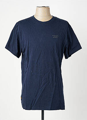 T-shirt stretch manches courtes bleu fonce DAYTONA homme