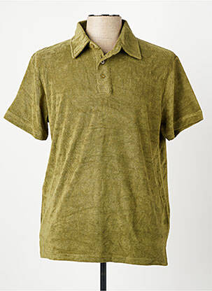 Polo stretch manches courtes vert DAYTONA homme