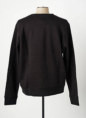 Sweat-shirt stretch manches longues noir DAYTONA homme