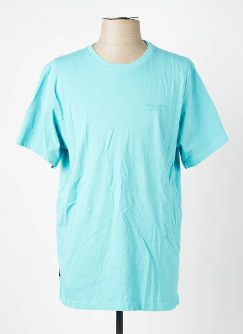 T-shirt stretch manches courtes bleu clair DAYTONA homme