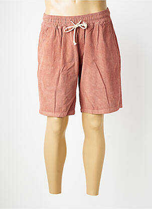Bermuda taille élastique taille normale orange DAYTONA homme