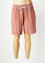 Bermuda taille élastique taille normale orange DAYTONA homme
