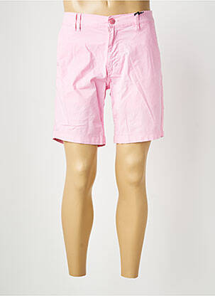 Bermuda stretch taille normale rose DAYTONA homme