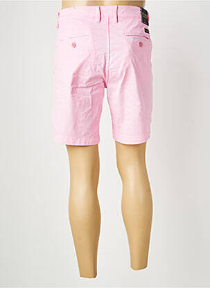 Bermuda stretch taille normale rose DAYTONA homme
