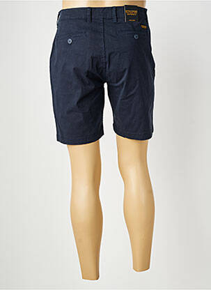 Bermuda stretch taille normale bleu DAYTONA homme