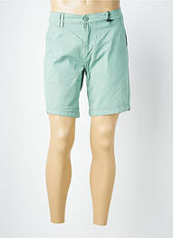 Bermuda tissage popeline taille normale vert DAYTONA homme