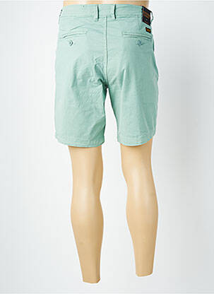 Bermuda tissage popeline taille normale vert DAYTONA homme