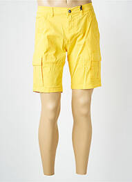Bermuda tissage popeline taille normale jaune DAYTONA homme