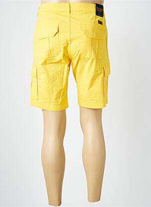 Bermuda tissage popeline taille normale jaune DAYTONA homme