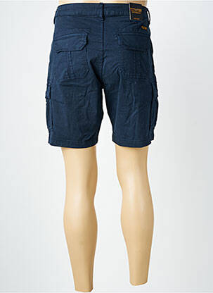 Short multipoches taille normale bleu DAYTONA homme
