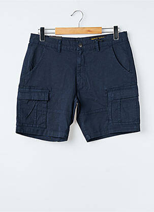 Short fermeture zippée sous rabat boutonné taille normale bleu DAYTONA homme