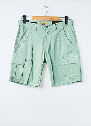 Bermuda stretch taille normale vert DAYTONA homme