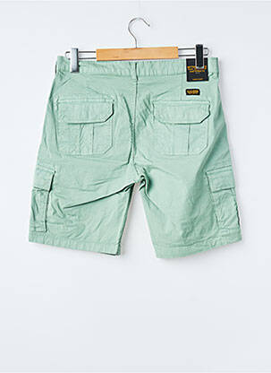 Bermuda stretch taille normale vert DAYTONA homme
