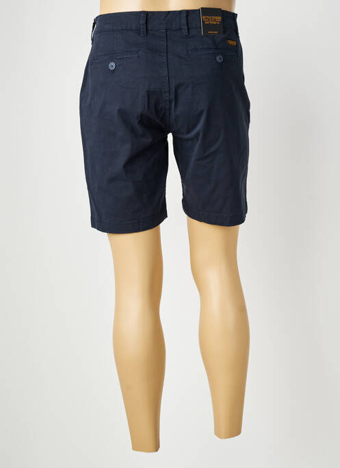 Bermuda stretch taille normale bleu DAYTONA homme