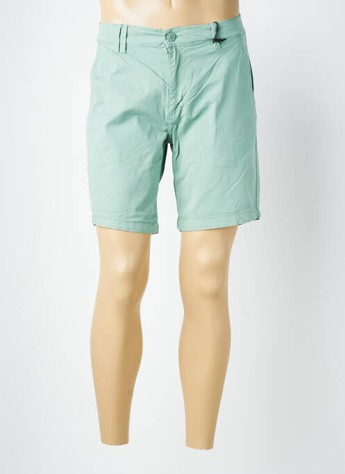 Bermuda tissage popeline taille normale vert DAYTONA homme