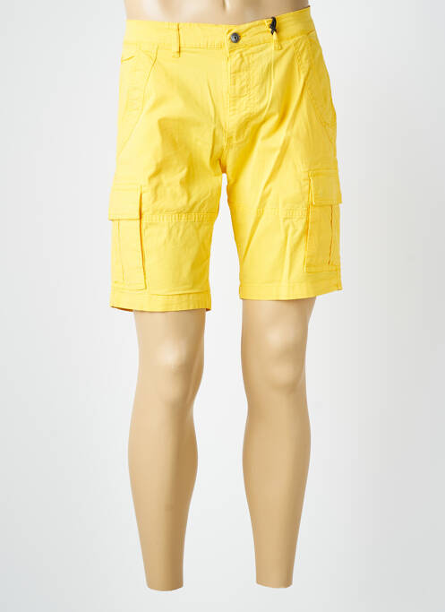 Bermuda tissage popeline taille normale jaune DAYTONA homme
